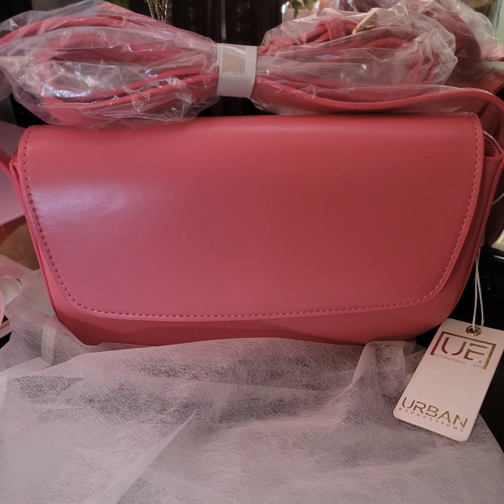 Urban Expressions Pink Crossbody Bag